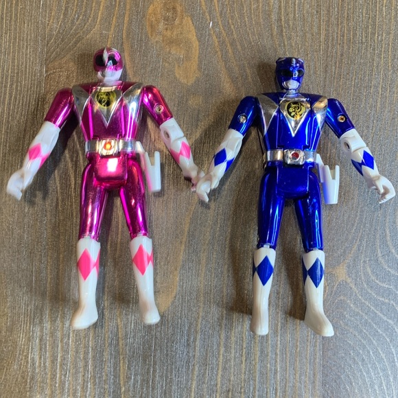 Power Rangers Blue and pink Ranger - Picture 3 of 9